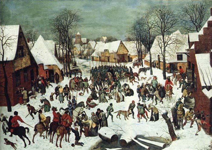 The Slaughter of the Innocents, BRUEGEL, Pieter the Elder